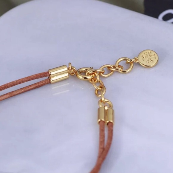 TORY BURCH MILLER LOGO PEARL BRACELET - Picture 5 of 7